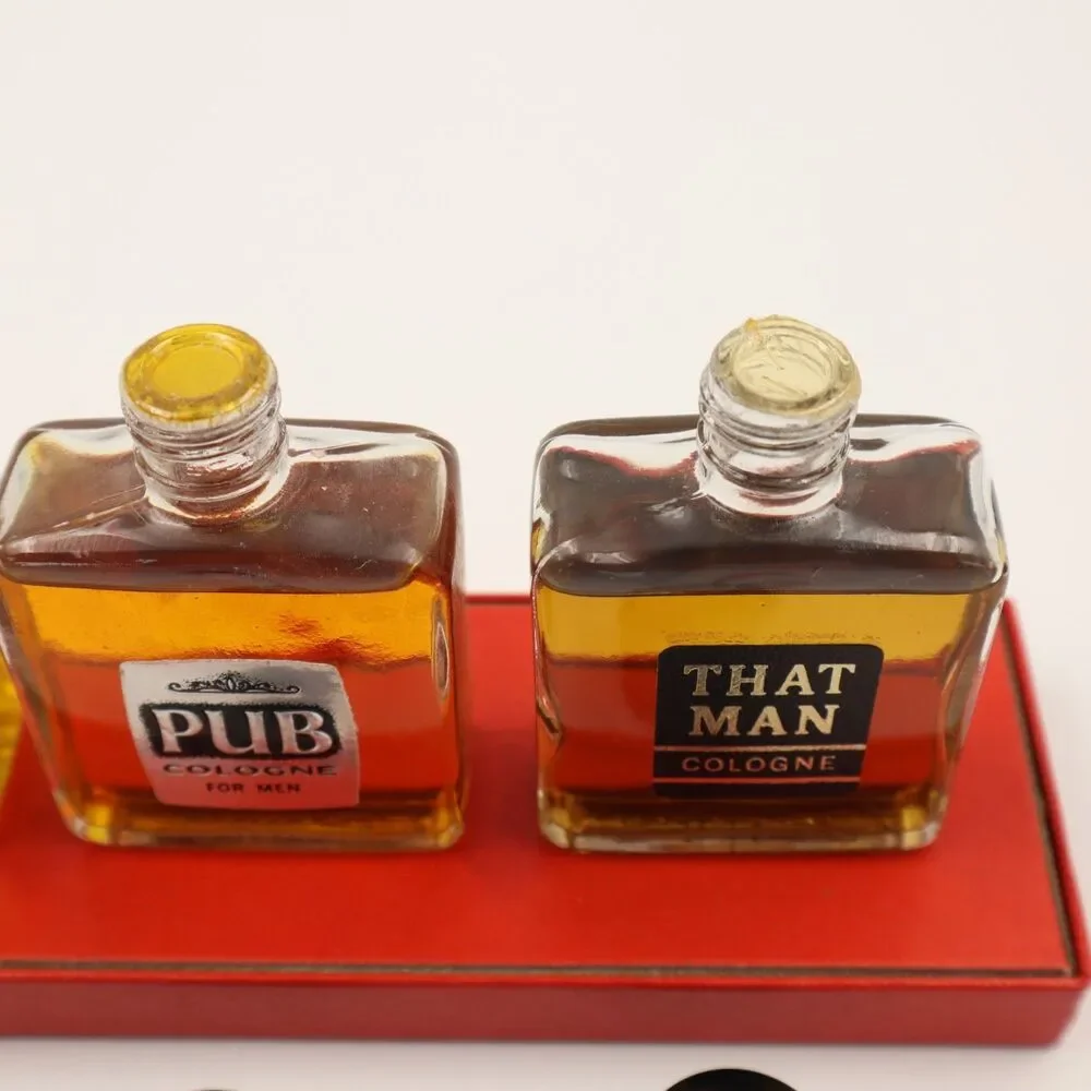 Vintage Men's Fragrance Collection 3 1oz Bottles Monsieur Balmain-PUB-That Man